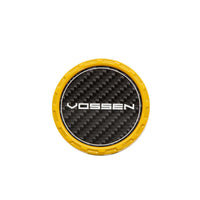 Vossen Classic Carbon Billet Sport Cap 2.0 - Large (VHFL) - Yellow - Twill Weave (Gloss)