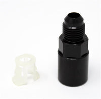 Torque Solution Push-On Quick Disconnect Adapter Fitting: 5/16IN SAE to -8AN Male Flare