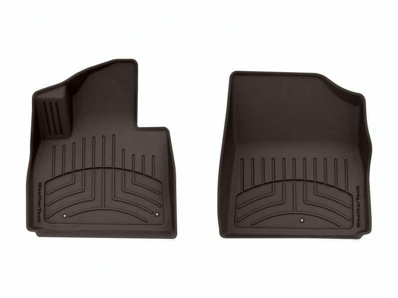 WeatherTech 21-23 Hyundai Santa Fe Hybrid Front FloorLiner HP - Cocoa