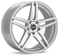 Enkei RSF5 16x7 5x100 45mm Offset 72.6mm Bore Silver Machined Wheel