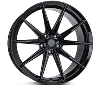 Vossen HFX-2 20x9 - 5x114.3 - ET38 - Flat - 73.1 - Gloss Black Wheel