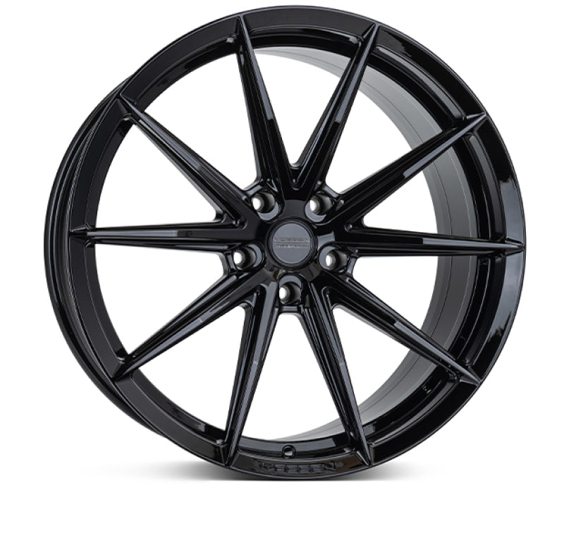 Vossen HFX-2 22x9.5 / 5x112 / ET15 / Deep Face / 66.5 - Gloss Black Wheel