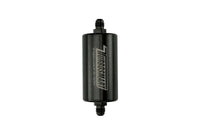 Turbosmart 10um 6AN Inline Fuel Filter - Black