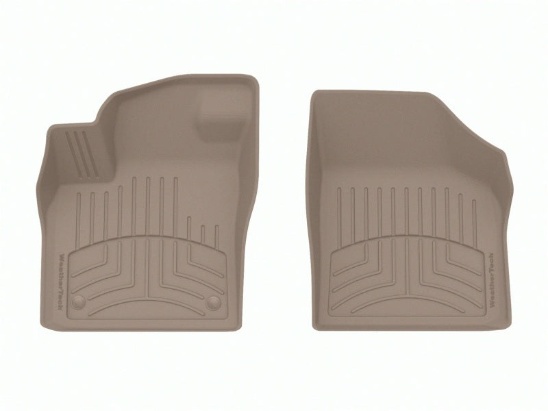 WeatherTech 2019+ Volkswagen Atlas Front FloorLiner HP - Tan