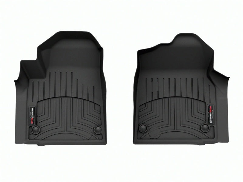 WeatherTech 2022 GMC Hummer EV Pickup (Vinyl Floors) Front FloorLiner - Black