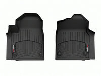 WeatherTech 2022 GMC Hummer EV Pickup (Vinyl Floors) Front FloorLiner - Black
