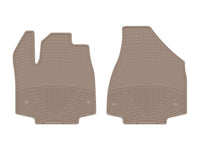 WeatherTech 21-26 Chrysler Pacifica/21-25 Pacifica Hybrid Front All Weather Floor Mats - Tan