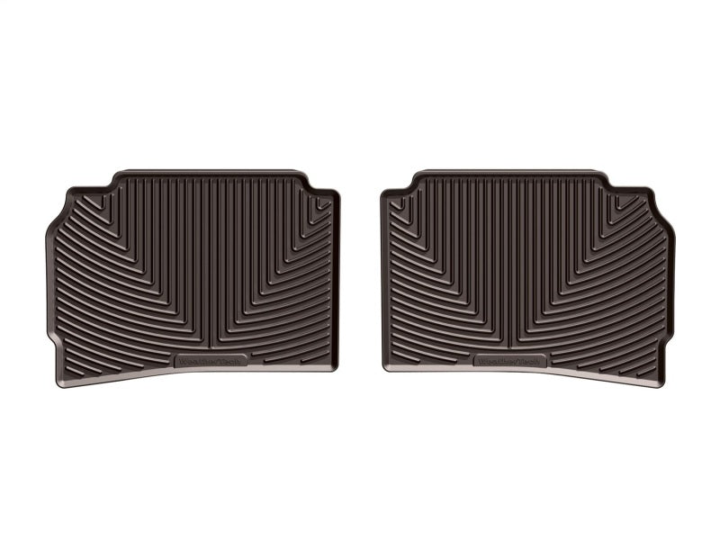 WeatherTech 2016+ Chevrolet Malibu Rear Rubber Mats - Cocoa