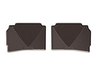 WeatherTech 2016+ Chevrolet Malibu Rear Rubber Mats - Cocoa