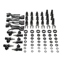 DeatschWerks Universal 6 Cylinder Import Injector Kit - Set of Six 550cc Injectors