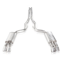 Stainless Works 18+ Ford Mustang GT Redline Cat-Back Performance Connect X-Pipe w/ Active Valves