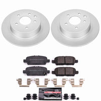 Power Stop 2019 Nissan Sentra Rear Z23 Coated Brake Kit