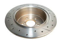 DBA 05-08 Subaru Outback Rear Drilled & Slotted Street Series Rotor
