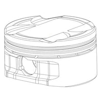 CP Piston BRS Gen3 Dodge Hemi 4.080 Bore 4.080 Stroke 6.125 Rod Set Of 8 (MTO Non-Cancel)