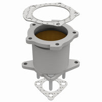 MagnaFlow Direct Fit Catalytic Converter 98 Mazda Protege Front
