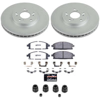 Power Stop 03-06 Acura MDX Front Z36 Coated Truck & Tow Brake Kit