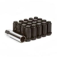 Method Lug Kit - Extended Thread Spline - M14X1.5 - 5 Lug Kit - Black - 20 Nuts