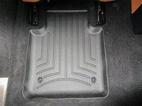WeatherTech 2011+ Jaguar XJ Series Rear FloorLiner - Black (Fits Long Wheelbase Models)