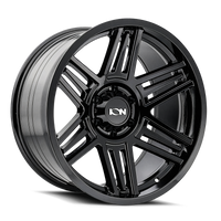 ION Type 147 17x9 / 8x165.1 BP / 0mm Offset / 125.2mm Hub Gloss Black Wheel
