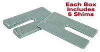 SPC Performance ZINC SHIMS 4x6.5x2.0 deg.
