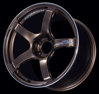 Advan TC4 17x8.5 +31 5x114.3 Umber Bronze Metallic and Ring Wheel