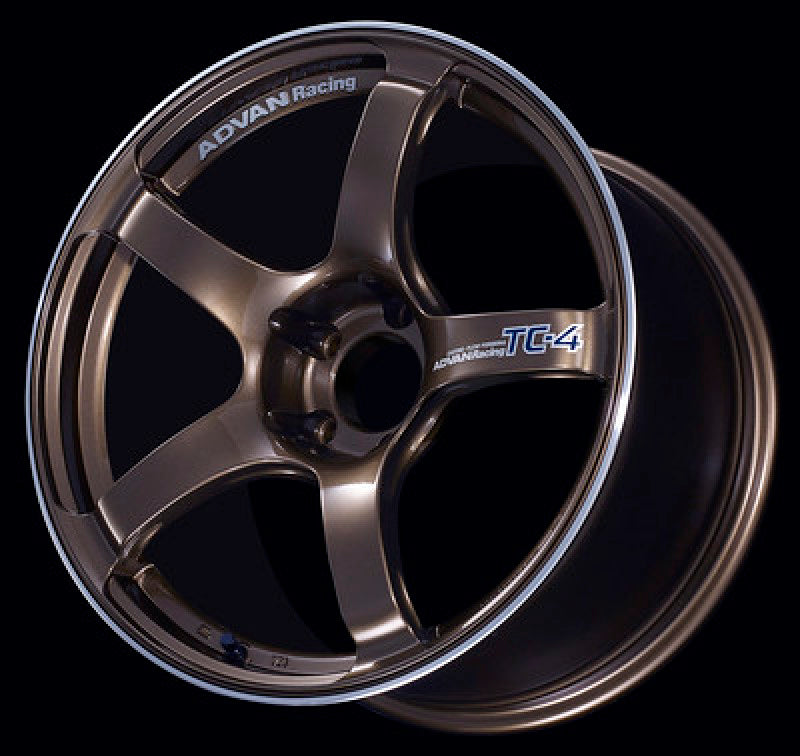 Advan TC4 16x7.0 +42 4x100 Umber Bronze Metallic and Ring Wheel