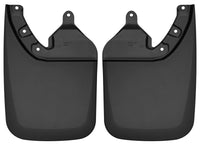 Husky Liners 2016 Toyota Tacoma w/ OE Fender Flares Custom Molded Rear Mud Guards - Black