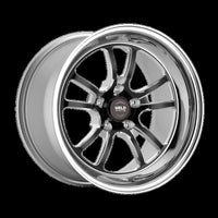 Weld S70 RT-S 17x10.5in / 5x112 BP / 7.3in. BS - Black Center - Polished Shell Wheel
