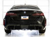 AWE Tuning BMW G90/G99 M5 Track Edition Cat-Back Exhaust - Diamond Black Tips