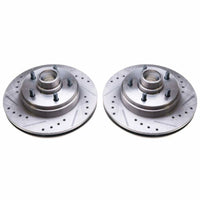 Power Stop 86-89 Buick Electra Front Evolution Drilled & Slotted Rotors - Pair