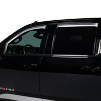 Putco 14-18 Chevy Silverado LD - 4 Door - Double Cab Element Chrome Window Visors