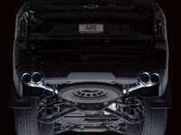AWE Tuning 2021+ GMC Suburban/Yukon XL 5.3L 0FG Split Rear Exit Catback - Quad Chrome Silver Tips