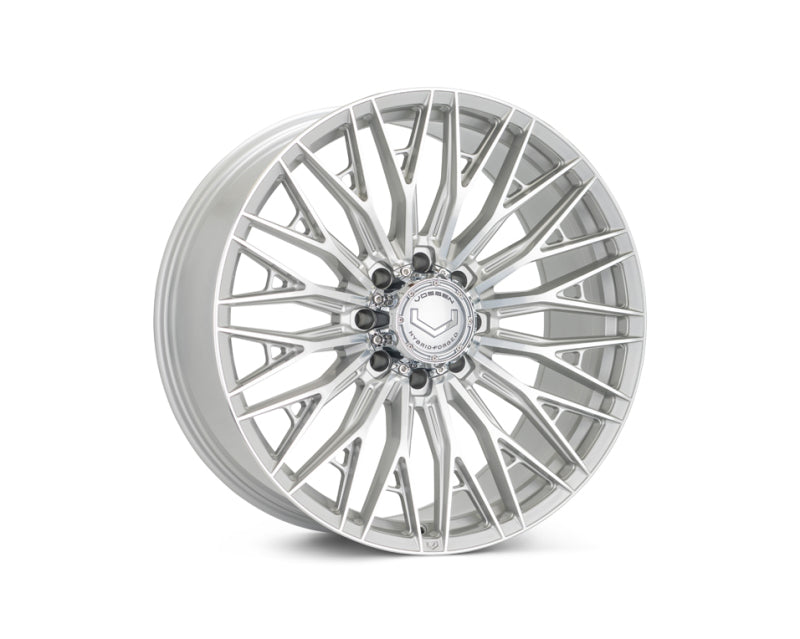 Vossen HFX-6 24x10 / 8x180 / ET15 / 124.3 / Deep - Silver Polished Wheel