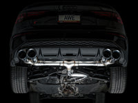 AWE Tuning 22-24 Audi 8Y S3 Track Edition Exhaust - Chrome Silver Tips
