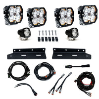 Baja Designs 21-25 Ford Raptor Squadron Pro 2.0/S1 Fog Pocket Kit (Multi Patterns) - Clear