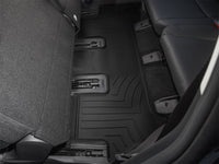 WeatherTech 24-26 Hyundai Santa Fe 2nd Row Rear FloorLiner HP - Black