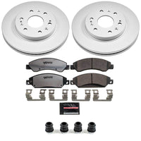 Power Stop 07-08 Cadillac Escalade Front Z36 Coated Truck & Tow Brake Kit