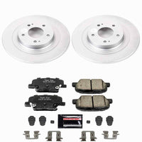 Power Stop 14-18 Mitsubishi Outlander Rear Z23 Coated Brake Kit