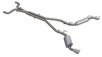 QTP 2010-2013 Chevrolet Camaro SS 6.2L QTP AR3 Cat Back