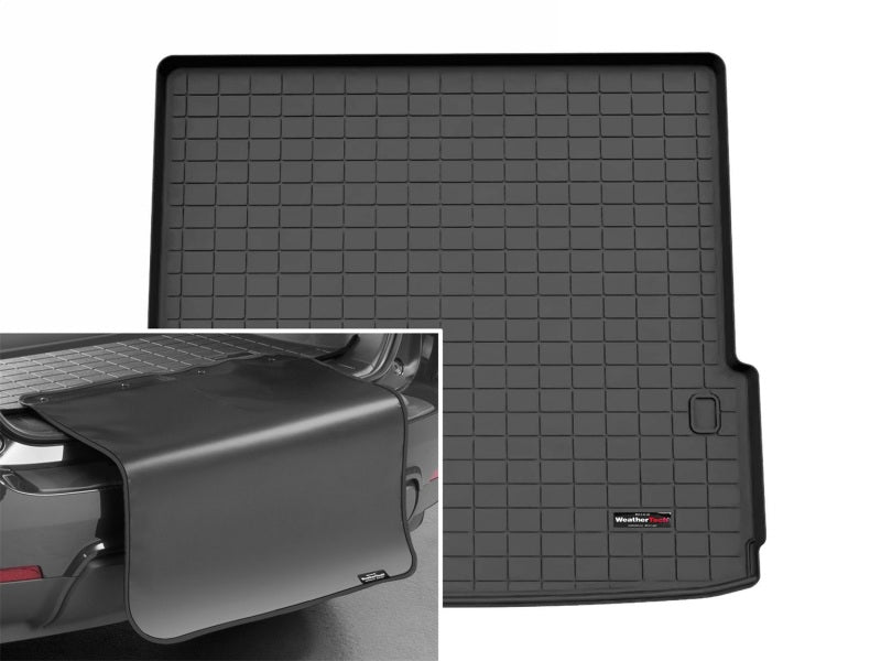 WeatherTech 2025 Infiniti QX80/Nissan Armada Cargo Liner w/Bumper Protector - Black