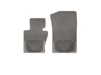 WeatherTech 04+ BMW X3 Front Rubber Mats - Grey