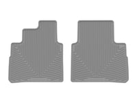 WeatherTech 21+ Nissan Rogue Rear Rubber Mats (Grey)