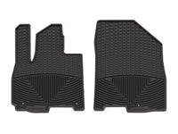 WeatherTech 2026 Hyundai Palisade Hybrid 1st Row Front All-Weather Floor Mats - Black