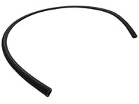 Fuelab Black Nylon Stainless Steel Braided PTFE Hose - 8AN - 3ft