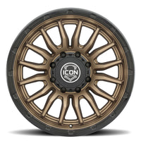 ICON Alloys Cajon 20x9 / 8x170 / 6mm / 5.25in BS Satin Bronze Wheel w/ GB Lip