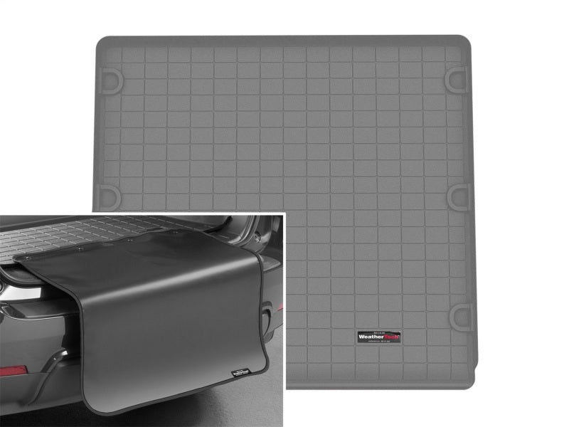 WeatherTech 2020+ Land Rover / Range Rover Range Rover PHEV Cargo With Bumper Protector - Grey