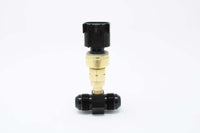 Aeromotive VaporWorx GM Fuel Pressure Sensor Adapter - M10 x 1.0mm Male to 1/8in NPT Port - Brass