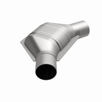 MagnaFlow Universal Catalytic Converter 2 inch Angled O/O PC2 Front