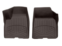 WeatherTech 2017+ GMC Acadia / Acadia Denali Front FloorLiner HP - Cocoa