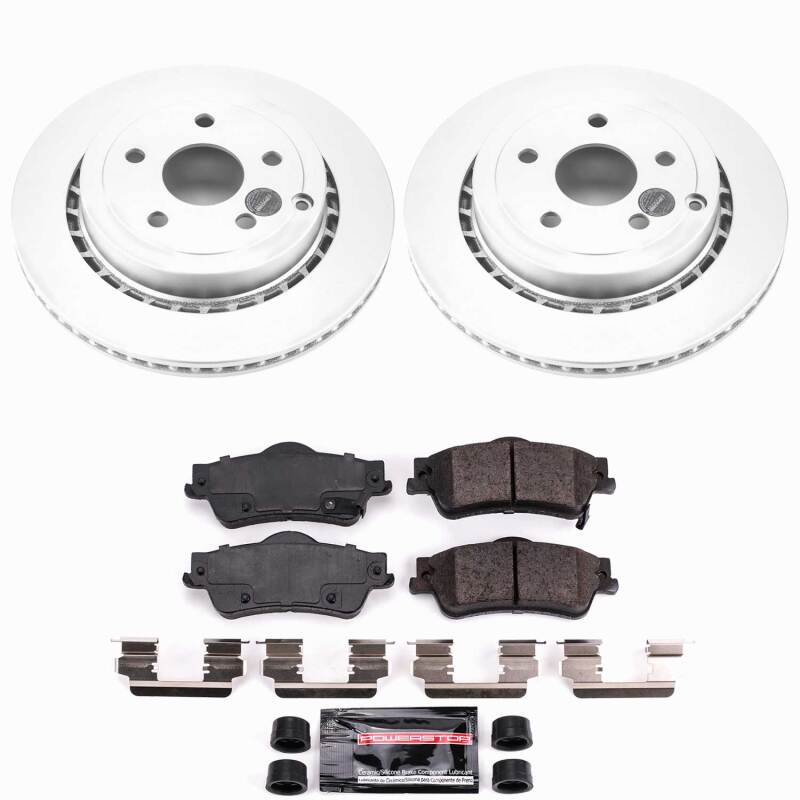 Power Stop 11-17 Chevrolet Caprice Rear Z23 Coated Brake Kit